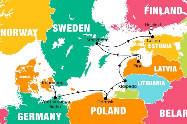 NCL Sun ile Büyük Baltık Başkentleri 1