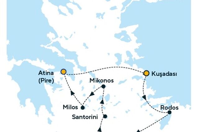Celestyal Journey ile Yunan Adaları (7 Gece)